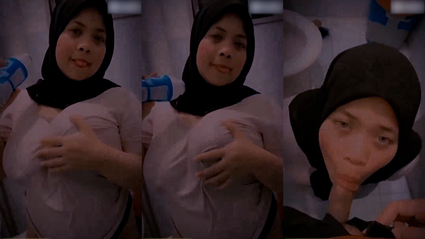 Jilbab Hitam Toket Brutal Tiktok Viral